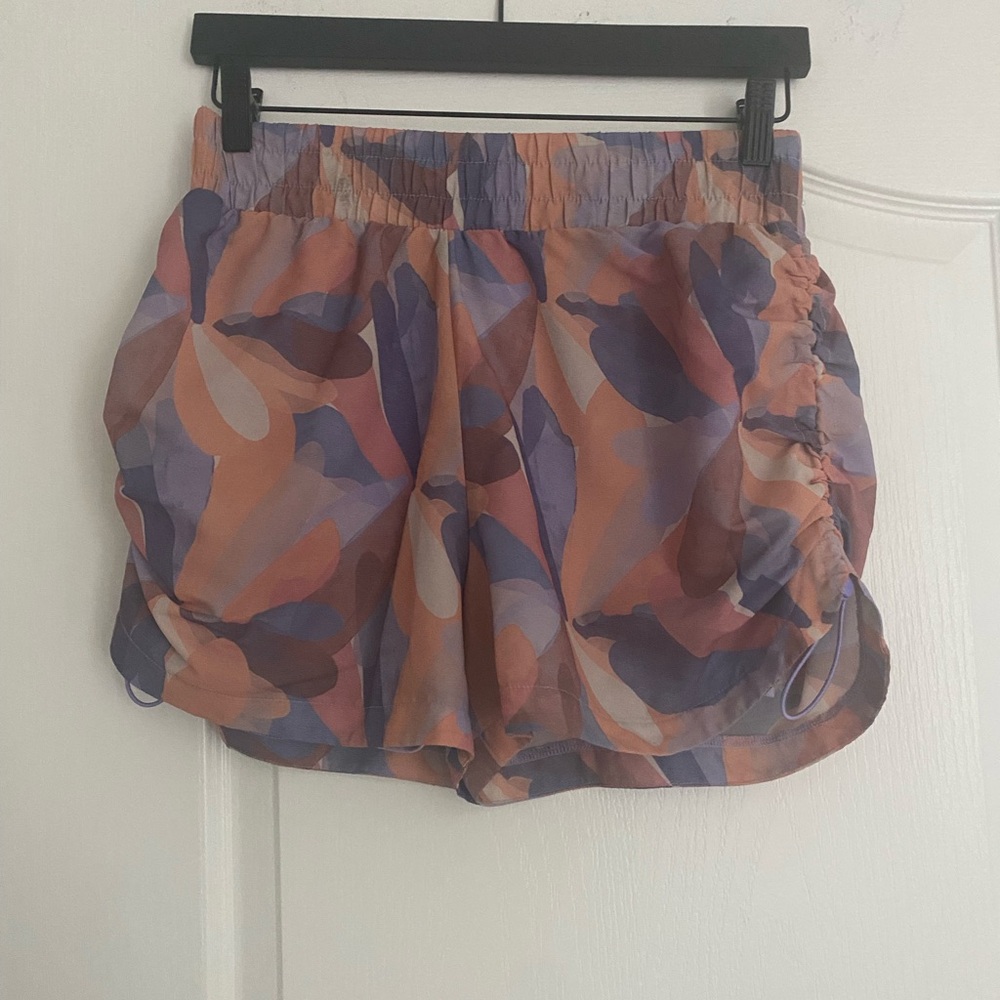 Sincerely Jules Purple and Orange Athletic Shorts Size Medium